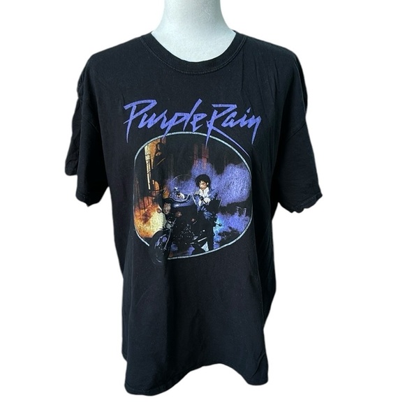 Prince Purple Rain Unisex Tee Size XL - Picture 1 of 9